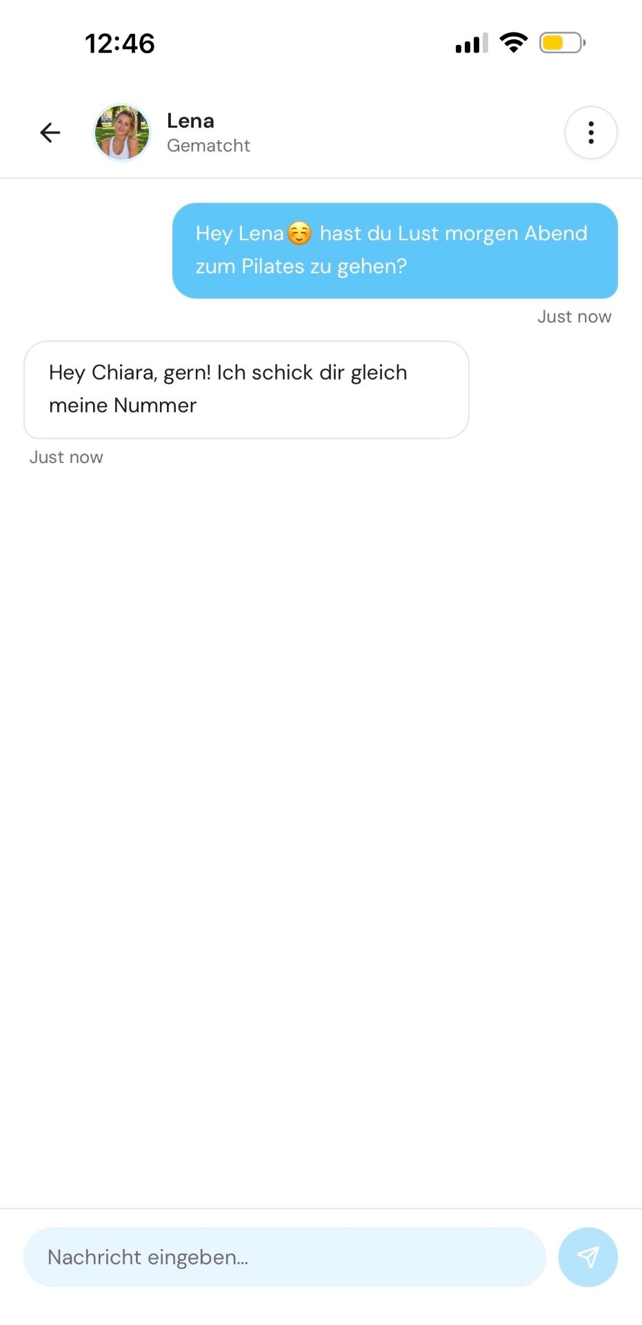 Athlova app screenshot