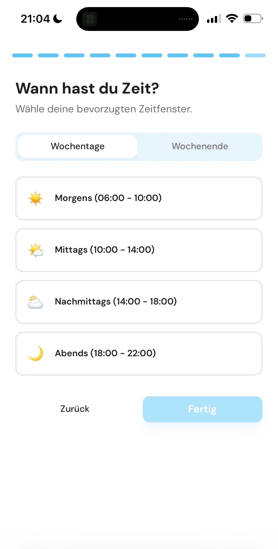 Athlova app screenshot